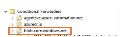 Conditional forwaders